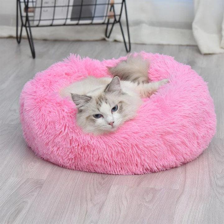 Flauschiges Katzenbett Betten Pepe the Cat Zartrosa S