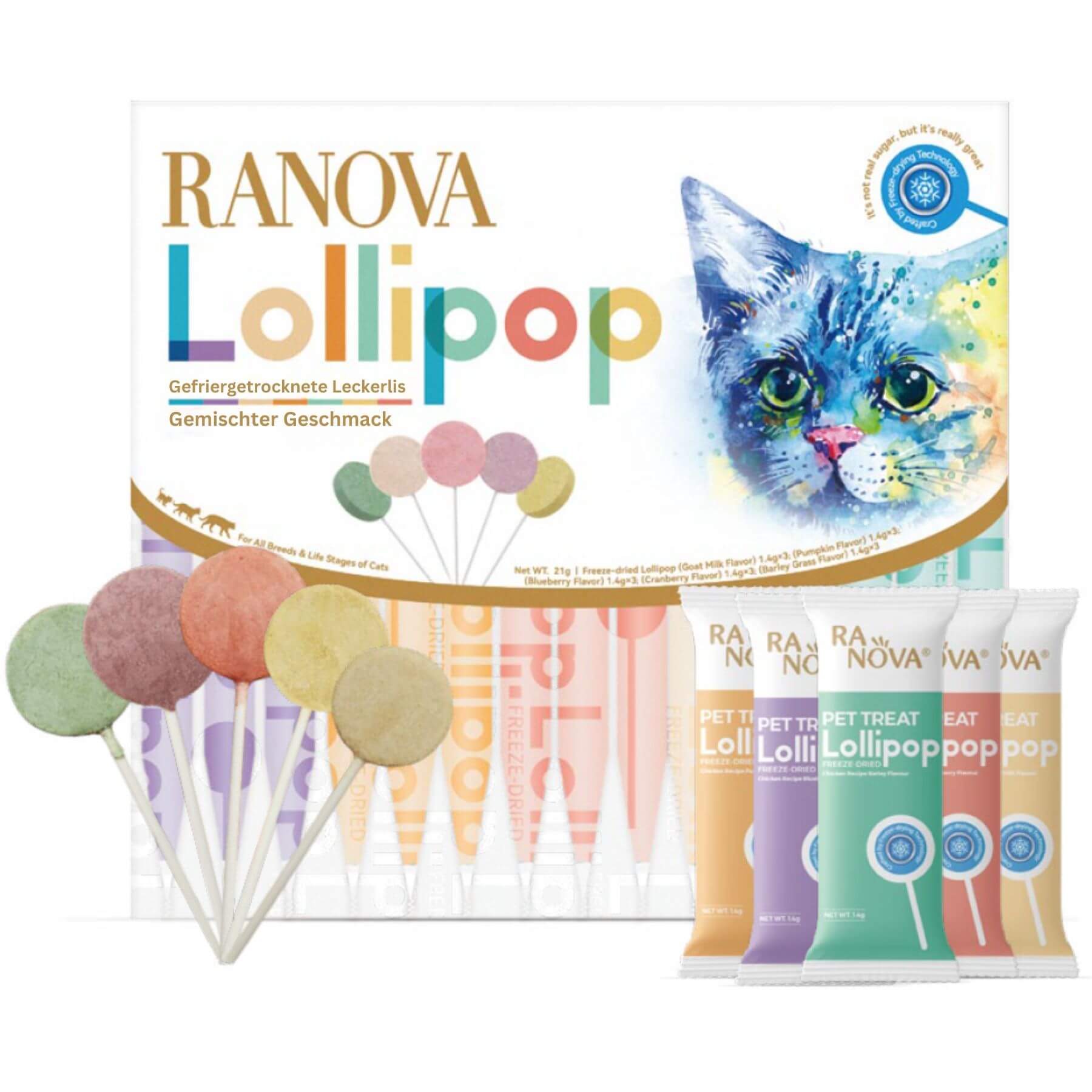Lollipop Katzen Leckerlis